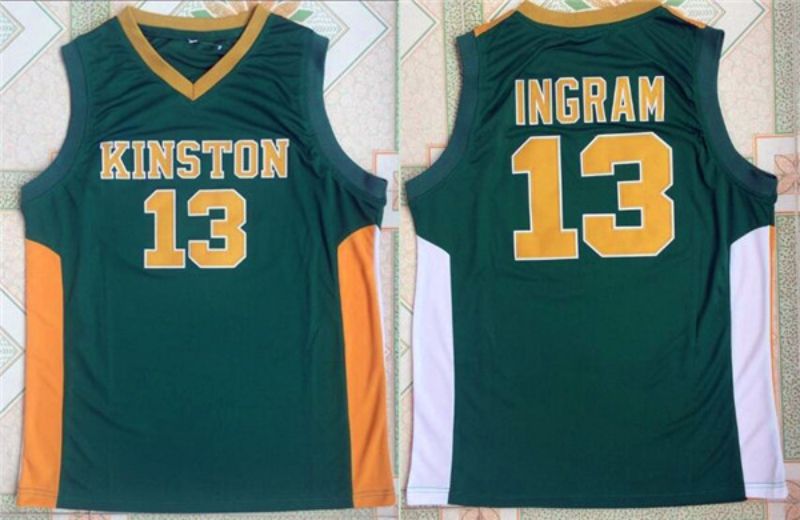 Men High school edition 13 Ingram Green NBA NCAA Jerseys